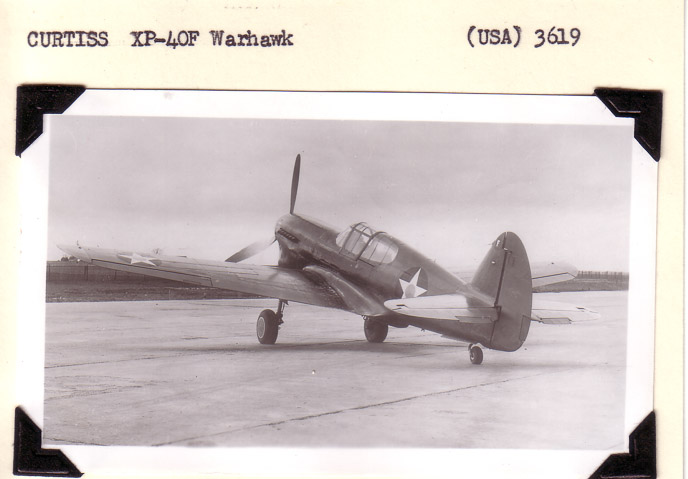Curtiss-XP40F