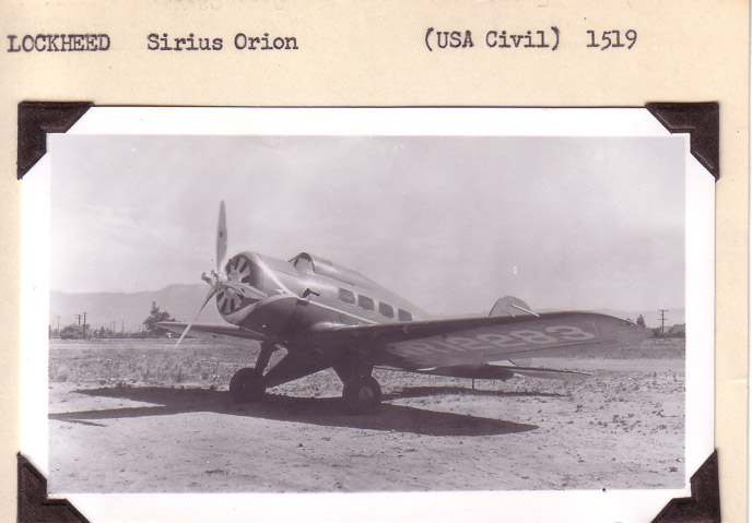 Lockheed-Sirius-Orion